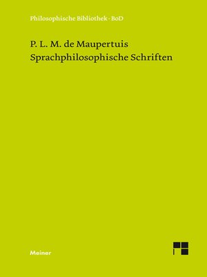 cover image of Sprachphilosophische Schriften